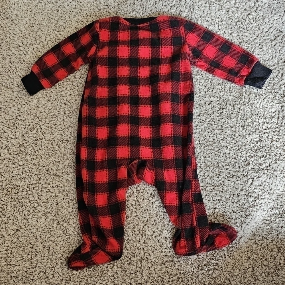 SIMPLE Joys by Carter's Unisex Babies' Fleece Footed Sleep & Play Size 0-3m